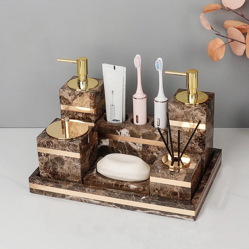 Bathroom Set Luxury STONE