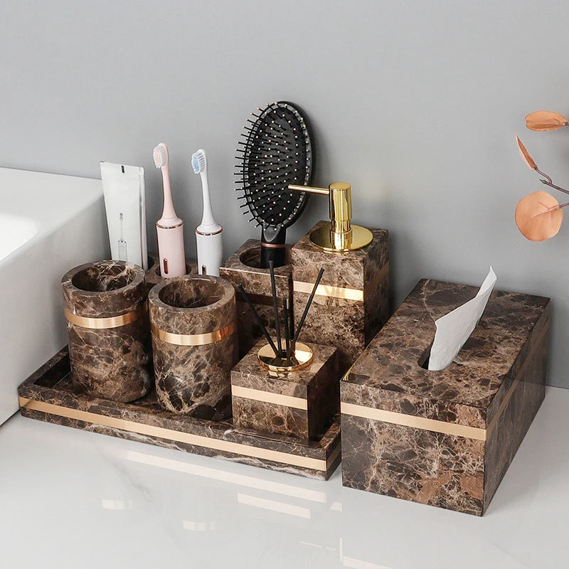 Bathroom Set Luxury STONE